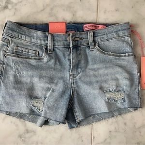 NWT BLANKNYC Mini Astor cutoff Shorts. Girls. Size 12